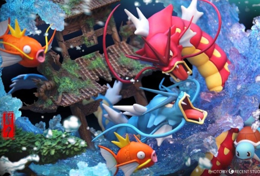 Anime Resins Crecent Studio | >Pre Order< Crecent Studio - Gyarados Family