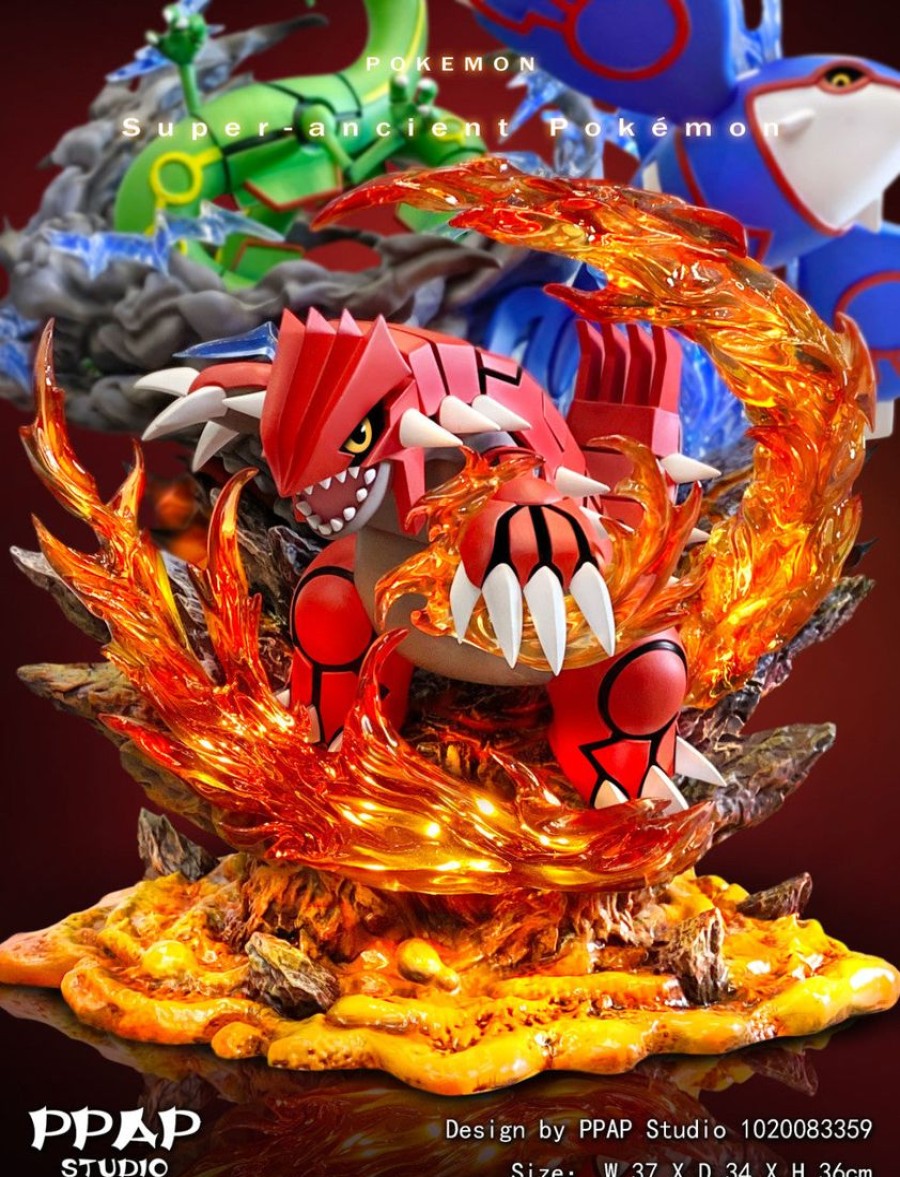 Anime Resins PPAP Studio | >Pre Order< Ppap Studio - Super Ancient Pokemon (Groudon, Kyogre & Rayquaza)