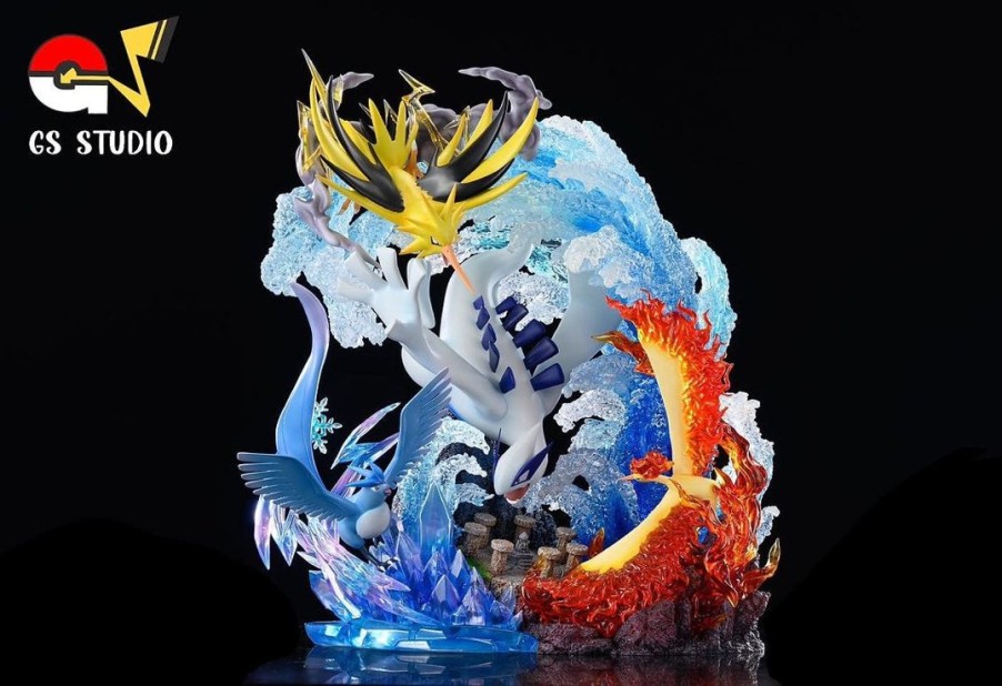 Anime Resins GS Studio | >Pre Order< Gs Studio - Lugia & 3 Legendary Birds