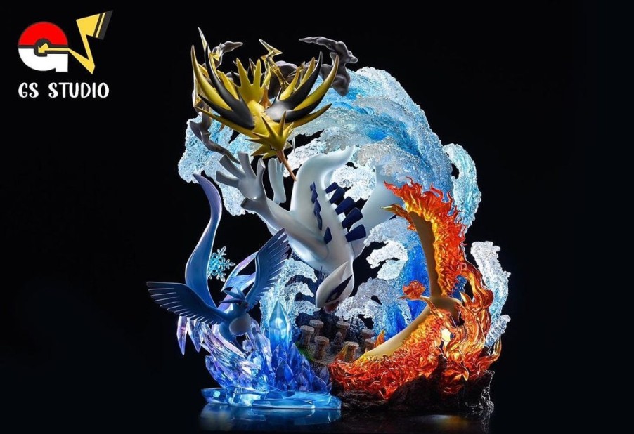 Anime Resins GS Studio | >Pre Order< Gs Studio - Lugia & 3 Legendary Birds