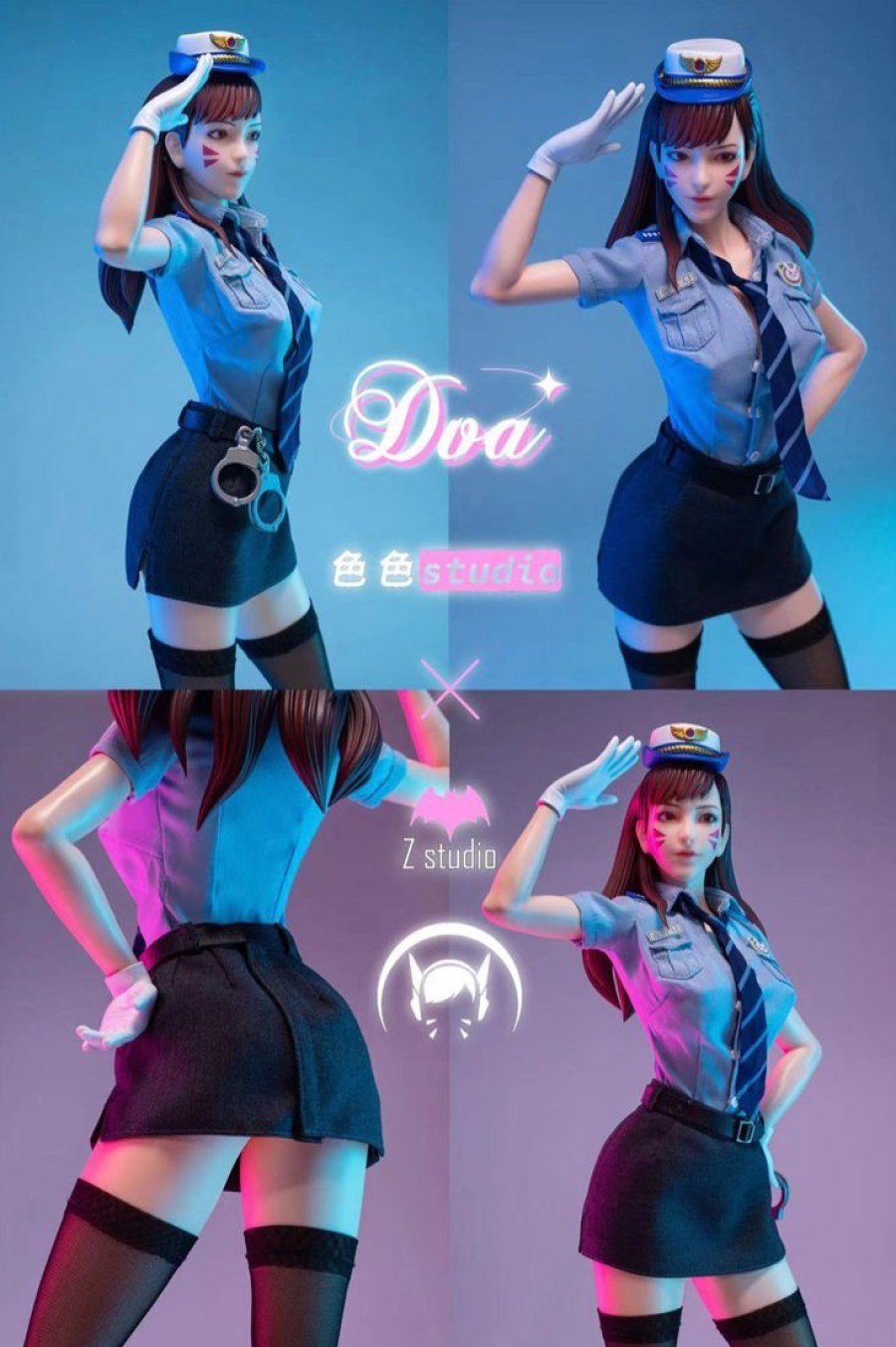 None Anime Resins Z Studio | >Pre Order< Z Studio - D.Va (Dva Overwatch)