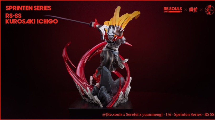 Anime Resins Yuan Meng Studio | >Pre Order< Resouls X Yuanmeng Studio - Kurosaki Ichigo