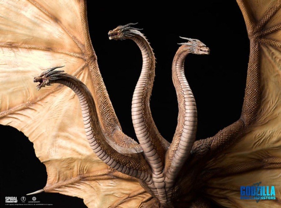 None Anime Resins Spiral Studio | >In Stock< Spiral Studio - King Ghidorah Deluxe Edition