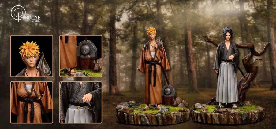 Auf Lager Third Eye Studio | >In Stock< Third Eye Studio - Uzumaki Naruto & Uchiha Sasuke