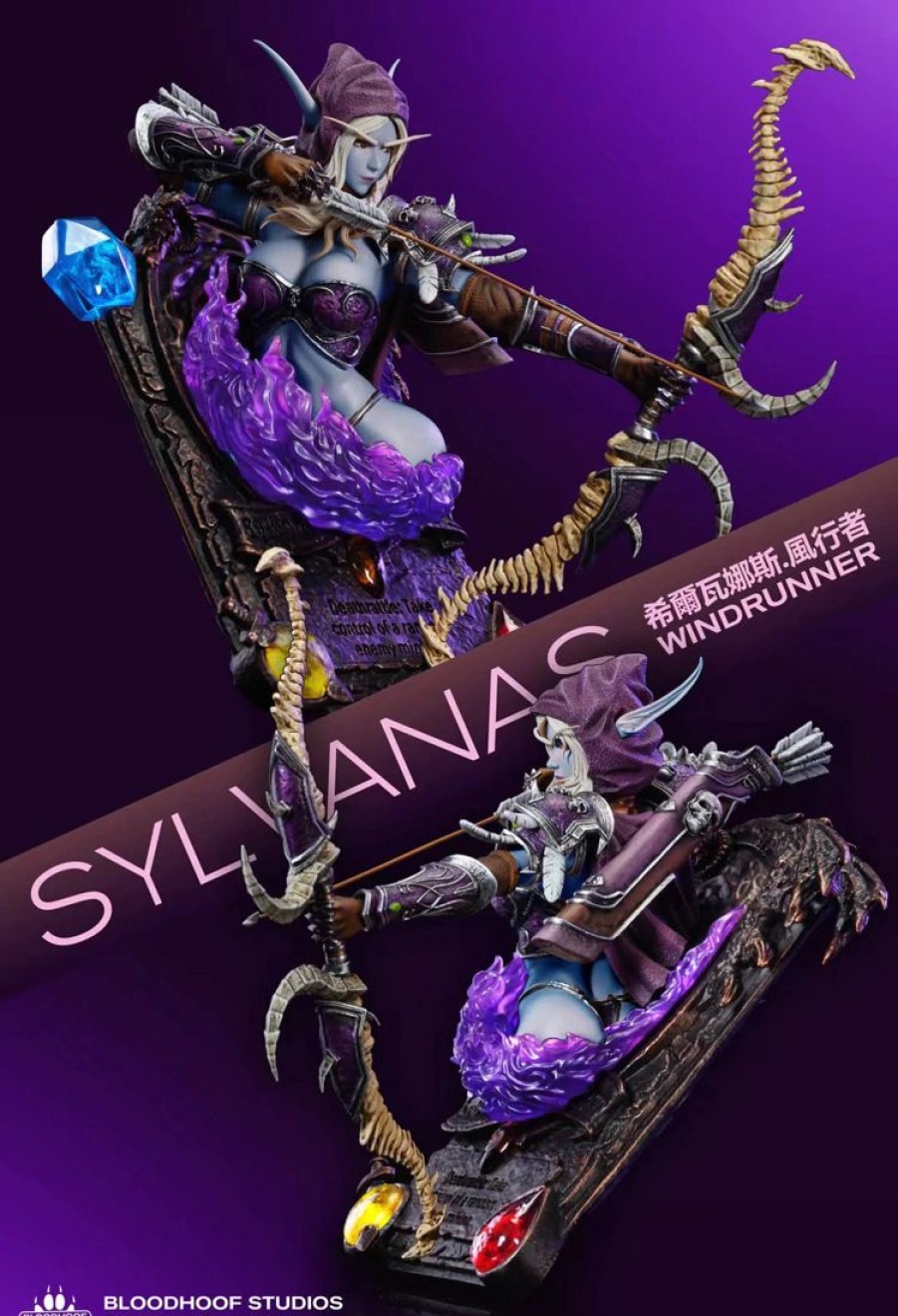 None Anime Resins BloodHoof Studio | >Pre Order< Bloodhoof Studio - Sylvanas Windrunner (Warcraft)