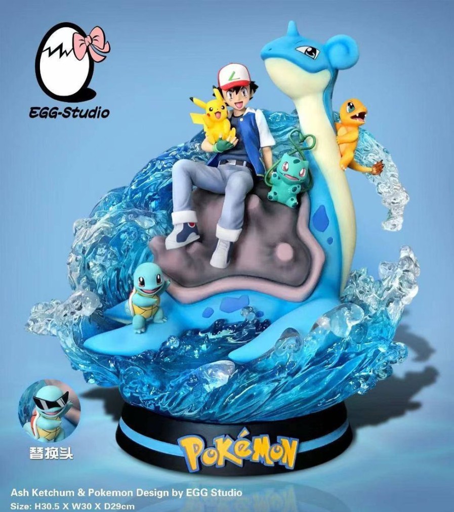 Anime Resins Egg Studio | >In Stock< Egg Studio - Ash And Pokemom