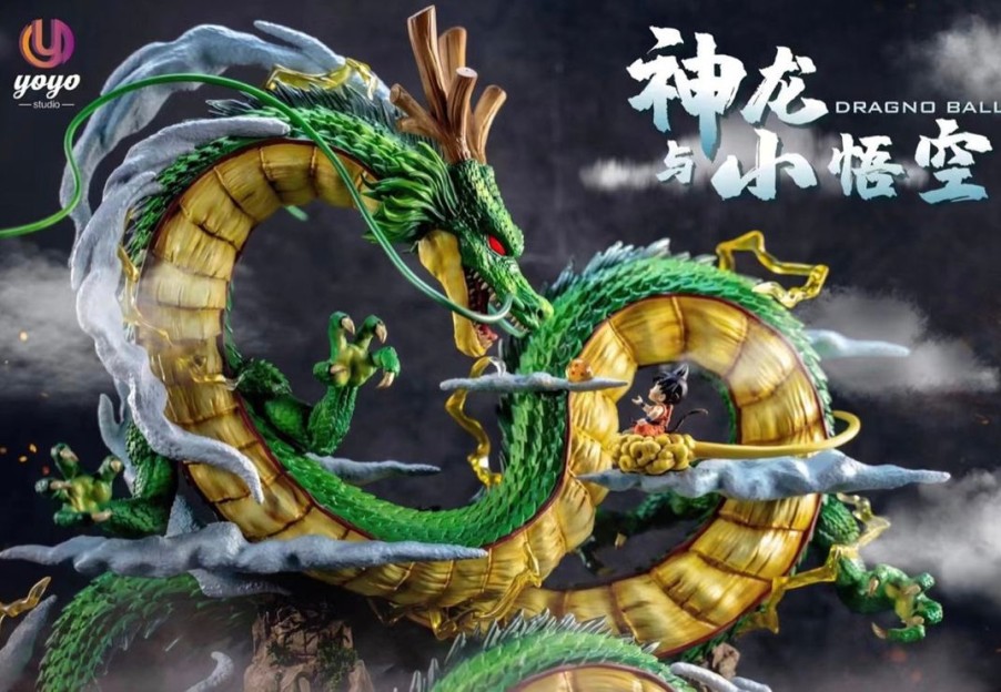 Anime Resins YOYO Studio | >Pre Order< Yoyo Studio - Shenron & Kid Goku