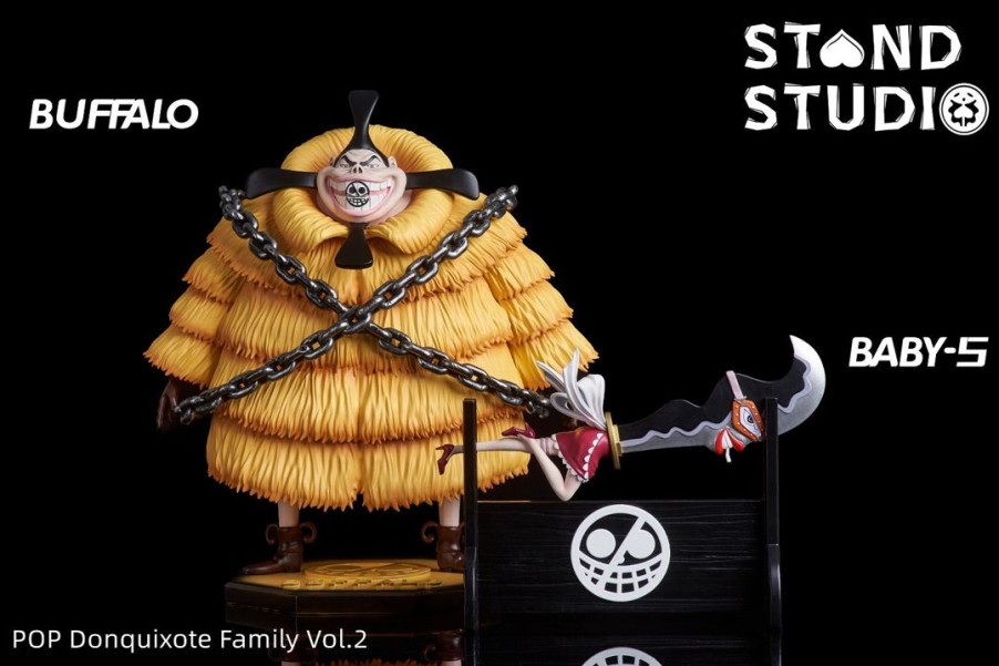 Anime Resins Stand Studio | >Pre Order< Stand Studio - Buffalo & Baby-5