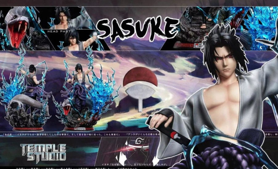 Anime Resins Temple Studio | >Pre Order< Temple Studio - Sasuke Uchiha