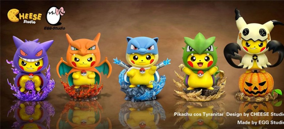 Anime Resins Egg Studio | >Pre Order< Egg Studio - Pikachu Blastoise Cosplay