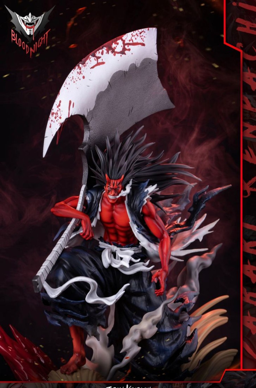 Anime Resins Blood Night Studio | >Pre Order< Blood Night Studio - Zaraki Kenpachi