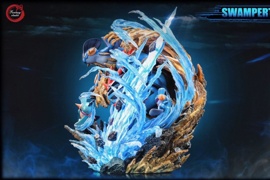 Anime Resins Fantasy Studio | >Pre Order< Fantasy Studio - Swampert Evolution