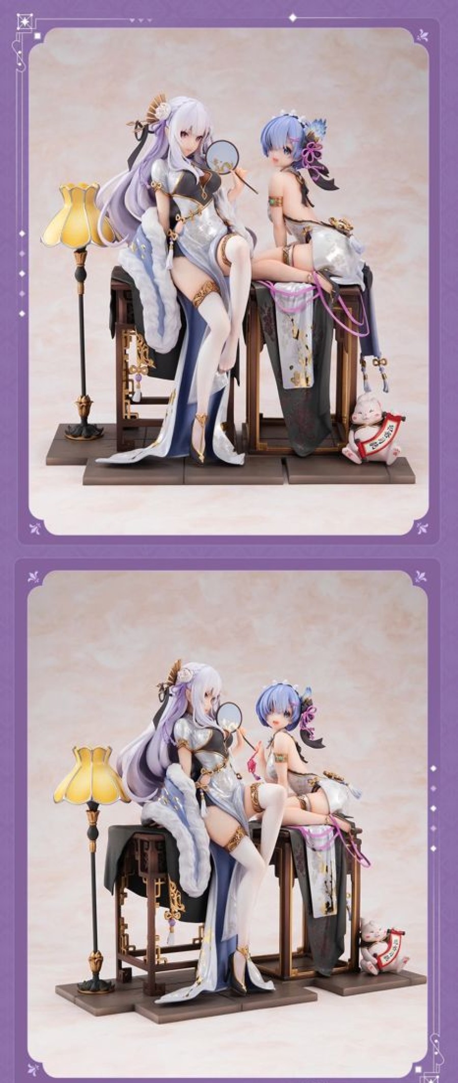 Anime Resins Animester Studio | >Pre Order< Animester Studio - Emilia & Rem