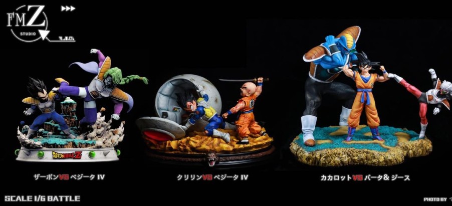 Anime Resins FMZ Studio | >Pre Order< Fmz Studio - Goku Vs Jeice & Burter