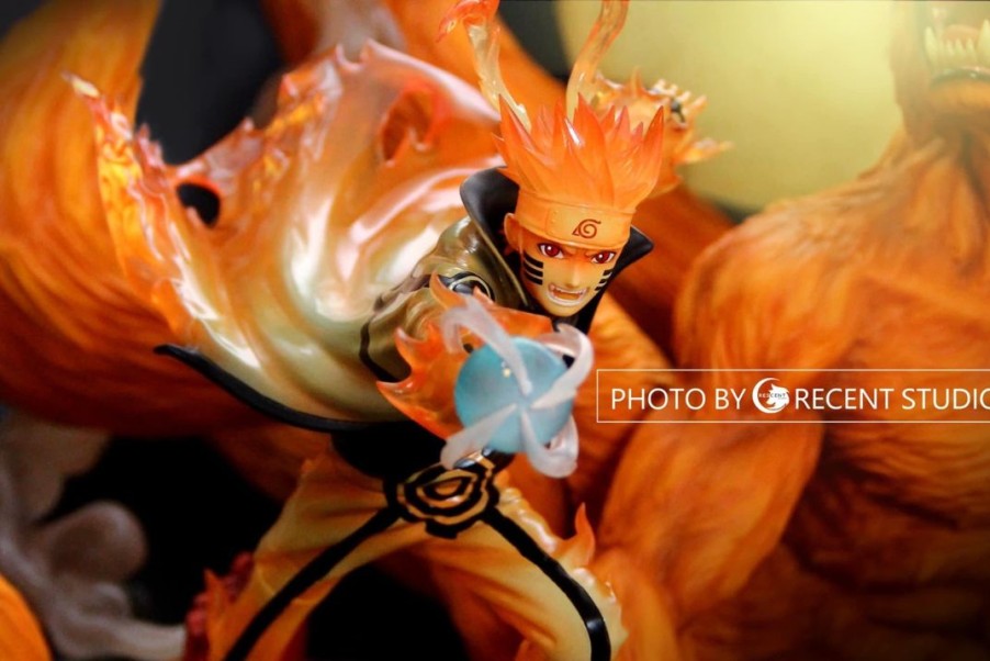 Anime Resins Crescent Studio | >Pre Order< Crescent Studio - Naruto & Kurama